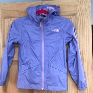 Girls North Face Rain Jacket